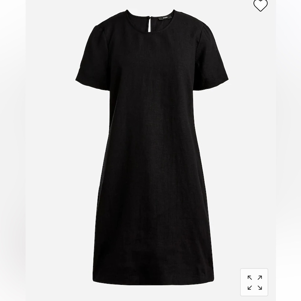 J. Crew Linen T-shirt dress